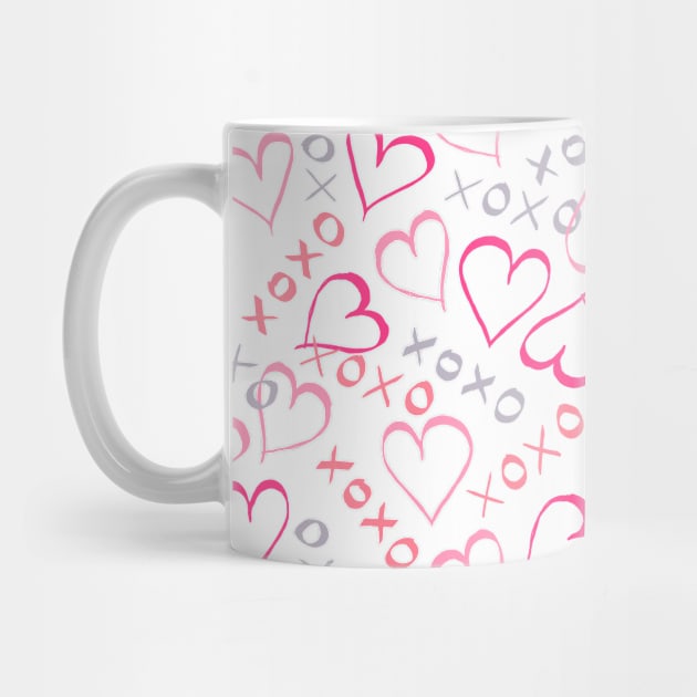 Love Hearts, XOXO by MitaDreamDesign